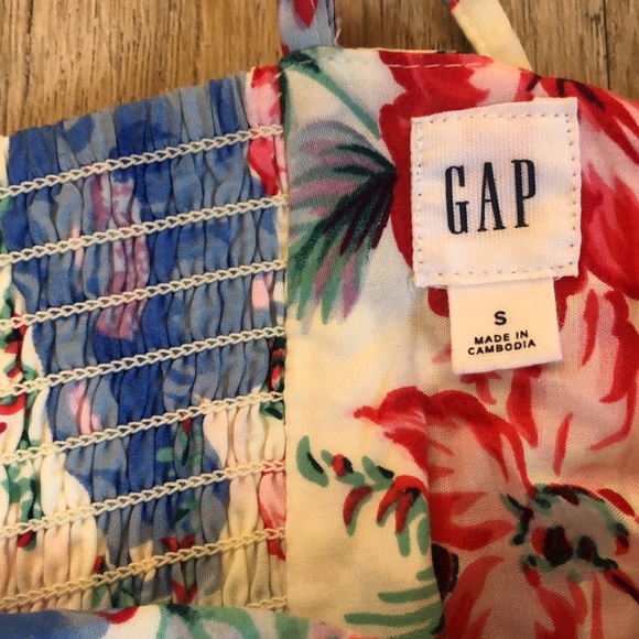 GAP FLORAL SPRINGTIME DRESS SIZE SMALL - Picture 2 of 3